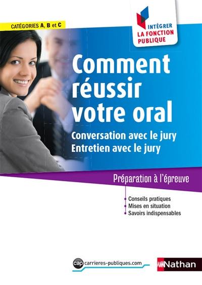 Comment réussir votre oral : conversation avec le jury, entretien avec le jury : préparation à l'épreuve, catégories A, B et C