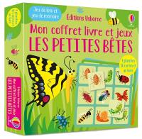 Les petites bêtes : mon coffret livre et jeux : jeu de loto et jeu de mémoire