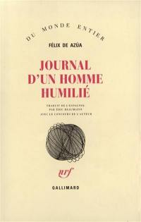 Journal d'un homme humilié