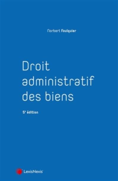 Droit administratif des biens