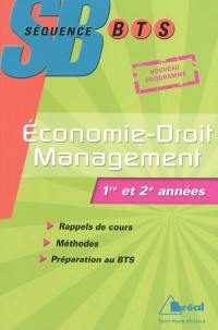 Economie-droit et management : BTS tertiaires 1re et 2e années