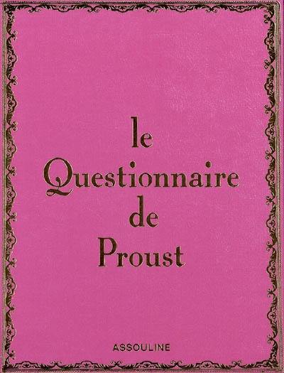 Le questionnaire de Proust