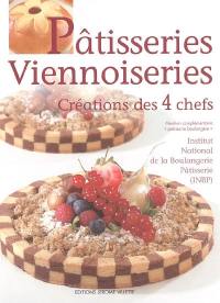 Pâtisseries, viennoiseries : créations des 4 chefs : Jean-Marc Bernigaud, Stéphane Bisson, Christophe Cressent, Gilles Refloc'h : mention complémentaire patisserie boulangère