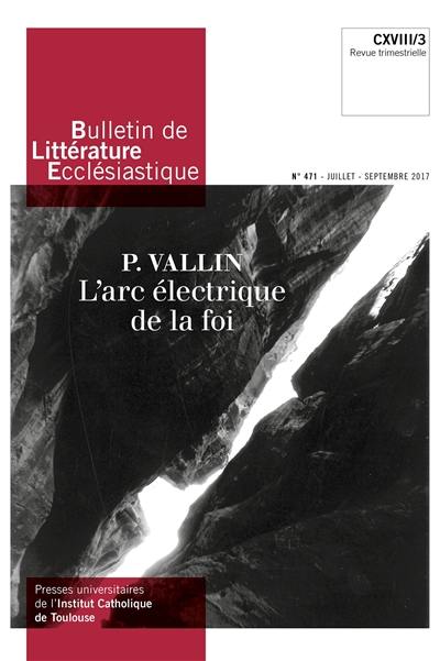 Bulletin de littérature ecclésiastique, n° 471