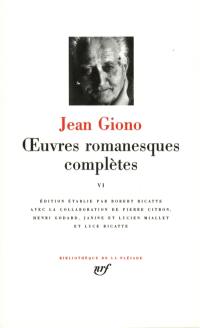 Oeuvres romanesques complètes. Vol. 6