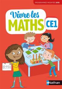 Vivre les maths CE1 : fichier élève