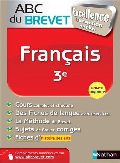 Français, 3e : nouveau programme