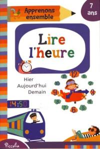 Lire l'heure : 7 ans