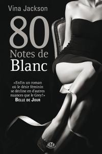 80 notes de blanc