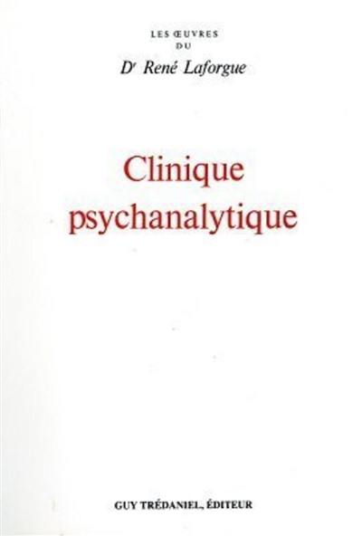 Clinique psychanalytique