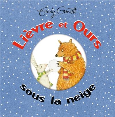 Lièvre et ours sous la neige