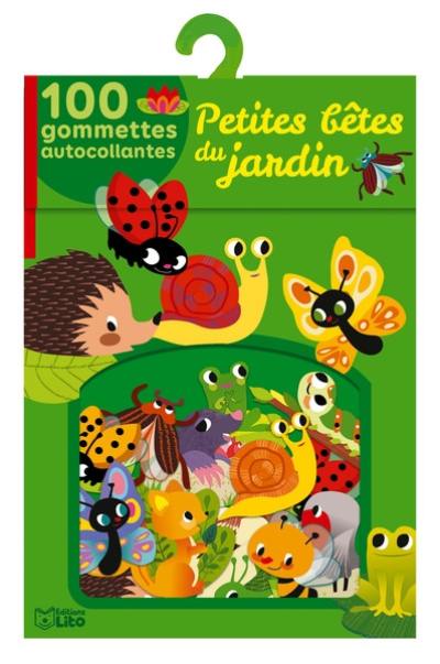 Petites bêtes du jardin : 100 gommettes autocollantes