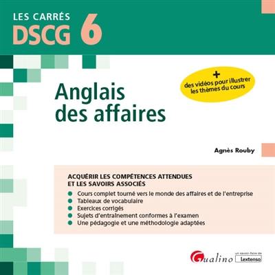 Anglais des affaires, DSCG 6