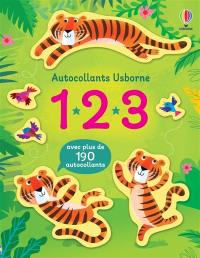 1-2-3 : Autocollants Usborne