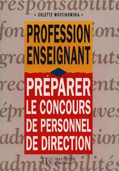 Préparer le concours de personnel de direction