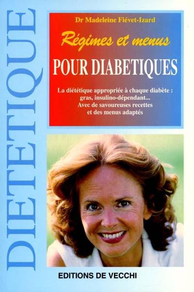 Régimes et menus pour diabétiques