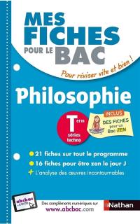 Philosophie terminale séries technologiques