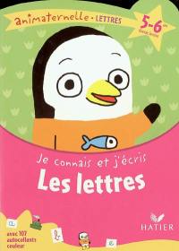 Je connais et j'écris les lettres, grande section, 5-6 ans