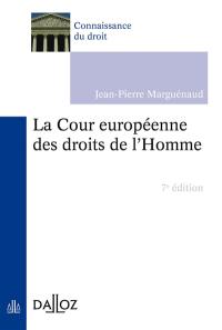 La Cour européenne des droits de l'homme