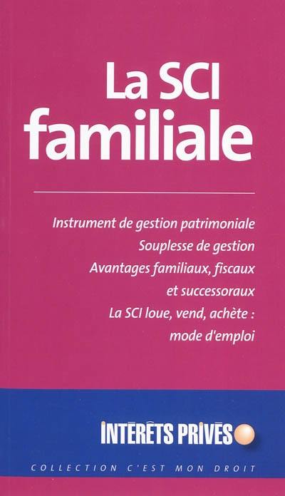 La SCI familiale