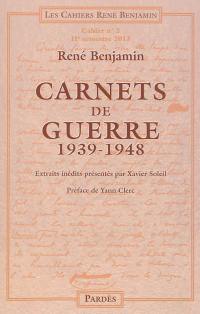 Carnets de guerre : 1939-1948