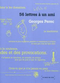 56 lettres à un ami