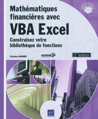 Mathématiques financières avec VBA Excel : construisez votre bibliothèque de fonctions