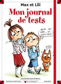 Max et Lili : carnet de tests : découvre qui tu es !