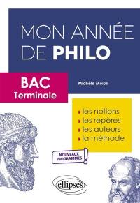 Mon année de philo : bac terminale : nouveaux programmes