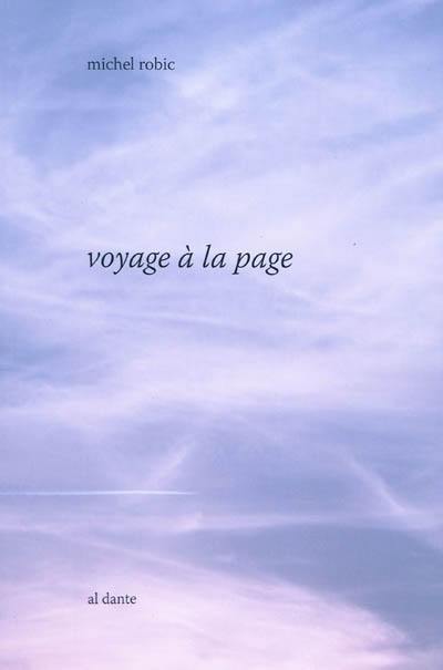 Voyage à la page