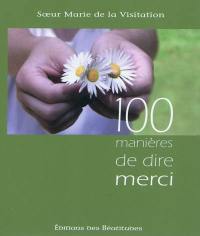 100 manières de dire merci