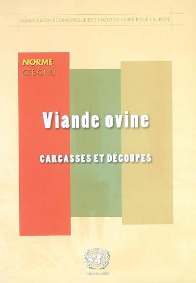 Viande ovine carcasses et découpes