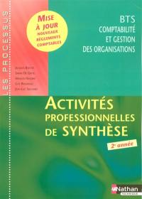 Activités professionnelles de synthèse, BTS CGO 2e année