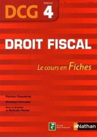 Droit fiscal, DCG, épreuve 4 : le cours en fiches