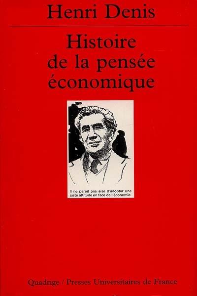 Histoire de la pensée économique