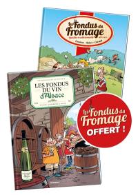 Les fondus du vin d'Alsace + Les fondus du fromage offert