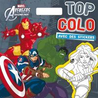 Avengers rassemblement : top colo avec des stickers