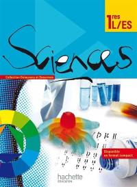 Sciences 1res L, ES : livre de l'élève