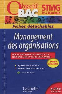 Management des organisations, 1re et terminale STMG