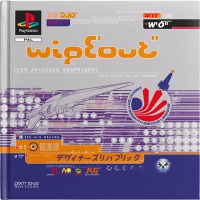 WipEout futurism : les archives graphiques