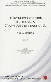 Le droit d'exposition des oeuvres graphiques et plastiques