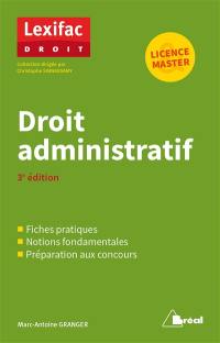 Droit administratif : licence & master