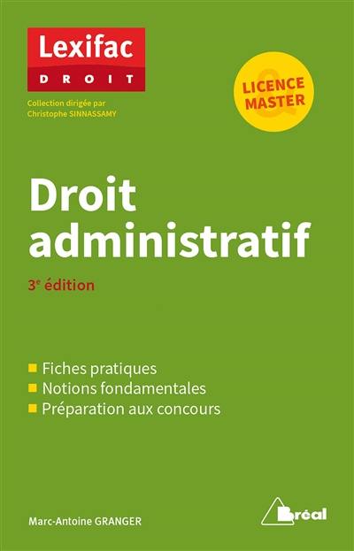 Droit administratif : licence & master