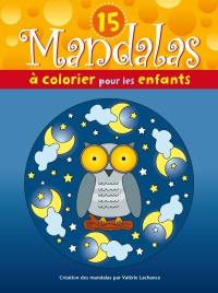 15 mandalas à colorier pour les enfants