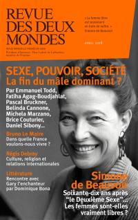 Revue des deux mondes, n° 4 (2018). Sexe, pouvoir, société : la fin du mâle dominant ?