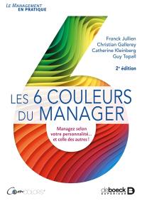 Les 6 couleurs du manager : managez selon votre personnalité... et celle des autres !