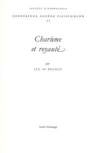 Charisme et royauté