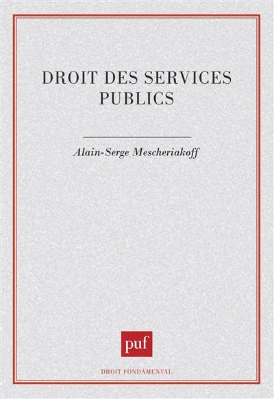 Droit des services publics