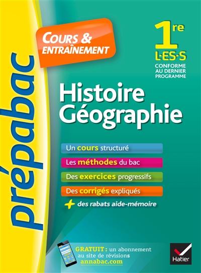 Histoire géographie 1re L, ES, S : cours & entraînement