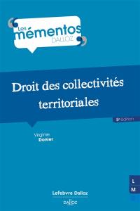 Droit des collectivités territoriales